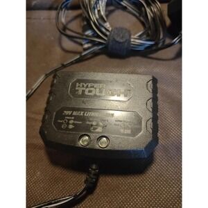 HYPER TOUGH 20V MAX LITHIUM-ION BATTERY CHARGER JS-22055-117UN 22VDC 0.5A